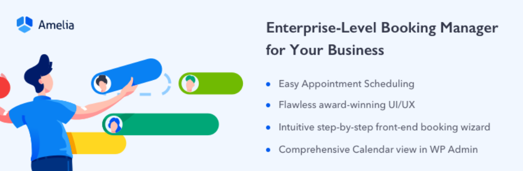 Плагин для бронирования Amelia WordPress.