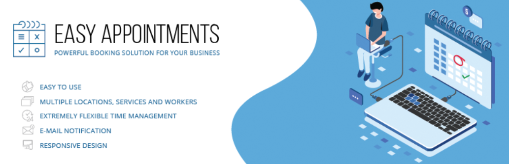 Плагин для бронирования WordPress Easy Appointments.