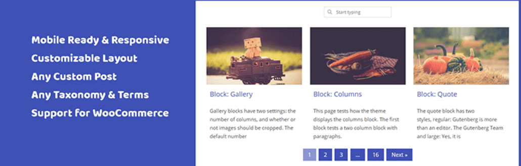 Плагин Post Grid