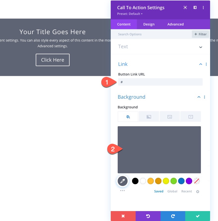 modulul divi fluid receptiv