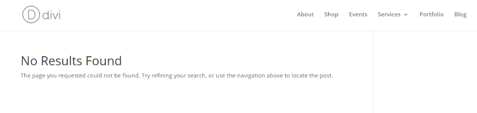 Общая страница 404