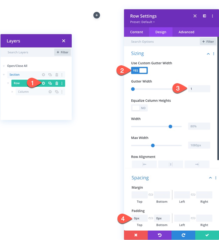 ticker de publication de blog divi