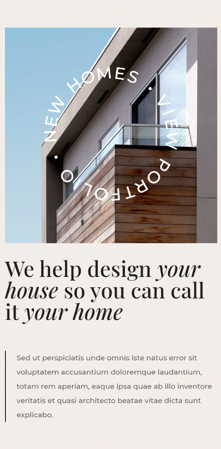 cerc text animație svg