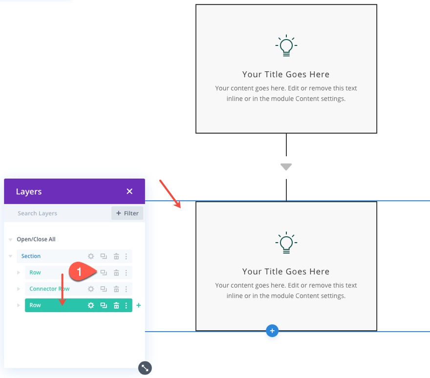 layout del diagramma di flusso divi
