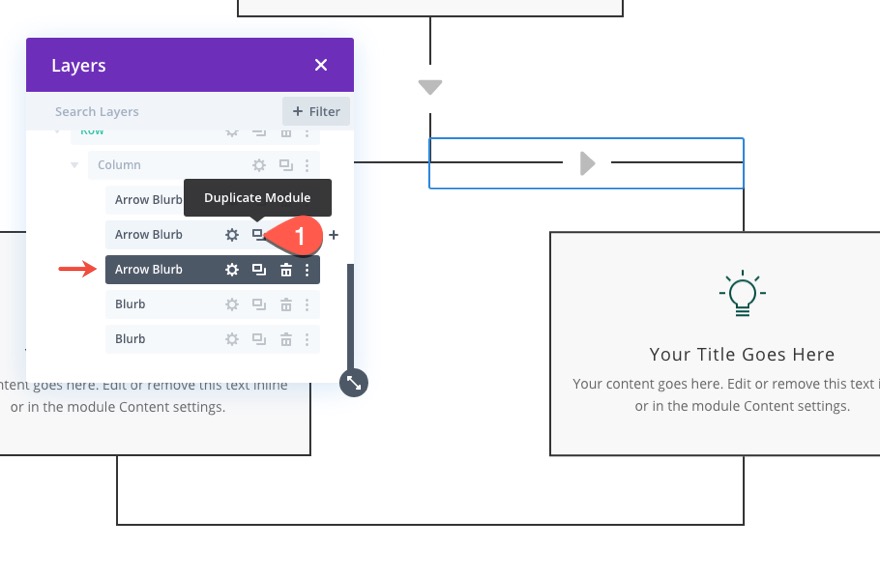 layout del diagramma di flusso divi