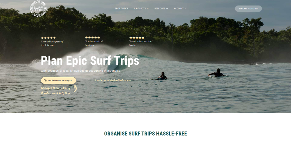 Surf in Indonesia