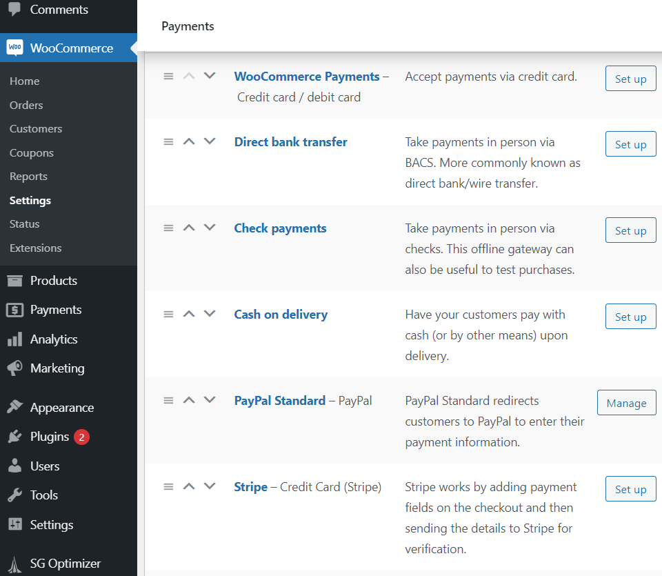 woocommerce 支付