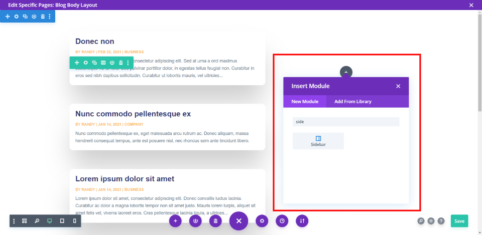 Diviのテーマビルダーを使用してコードなしでDiviサイドバーの境界線を削除する方法
