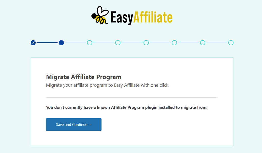 Переход с существующего плагина на Easy Affiliate