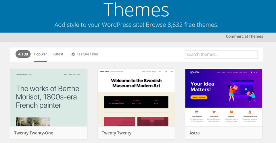 temas de wordpress