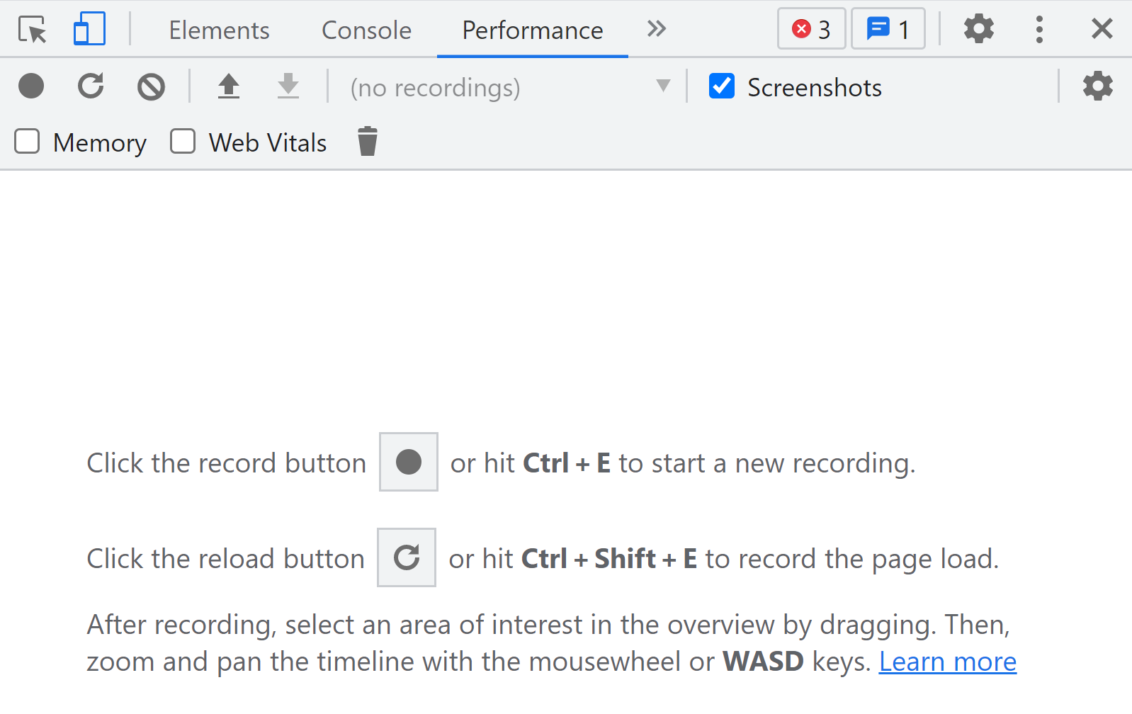 Chrome DevToolsを使用したパフォーマンステストの記録