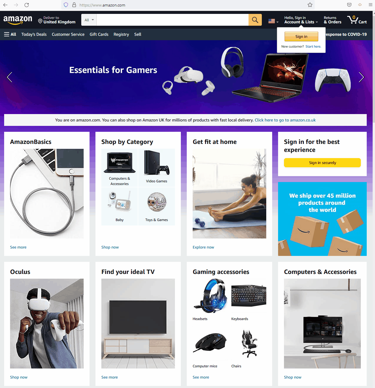 AmazonでのCLSのテスト