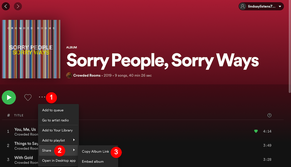 embed spotify