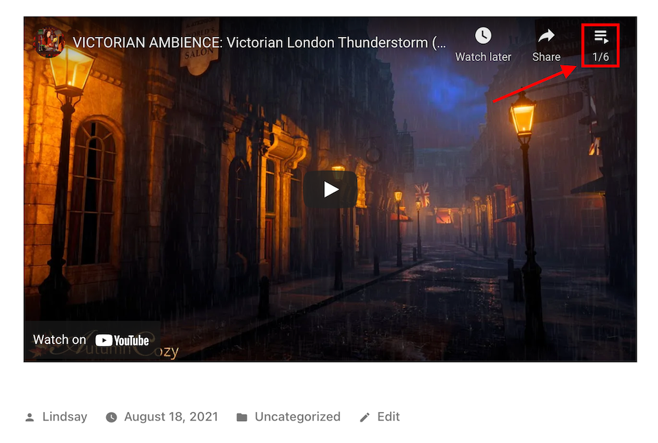tambahkan video ke wordpress