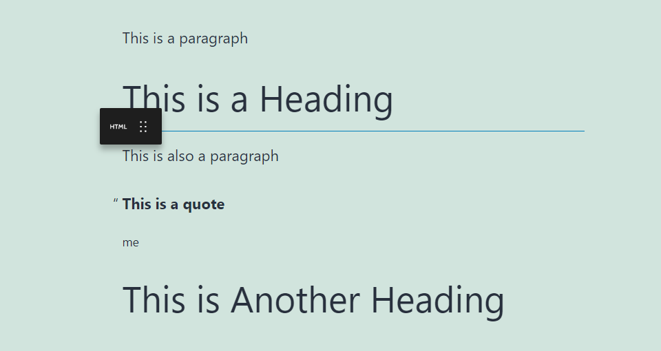 Alat Seret Blok HTML Khusus