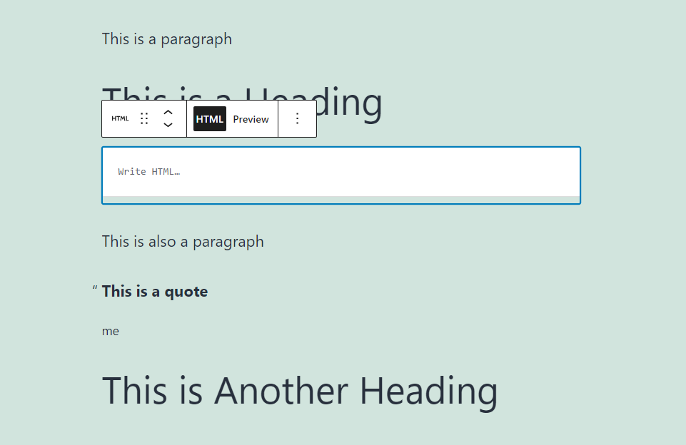 Alat Seret Blok HTML Khusus