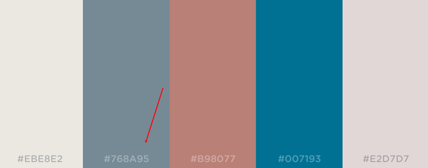 changements de palette de couleurs