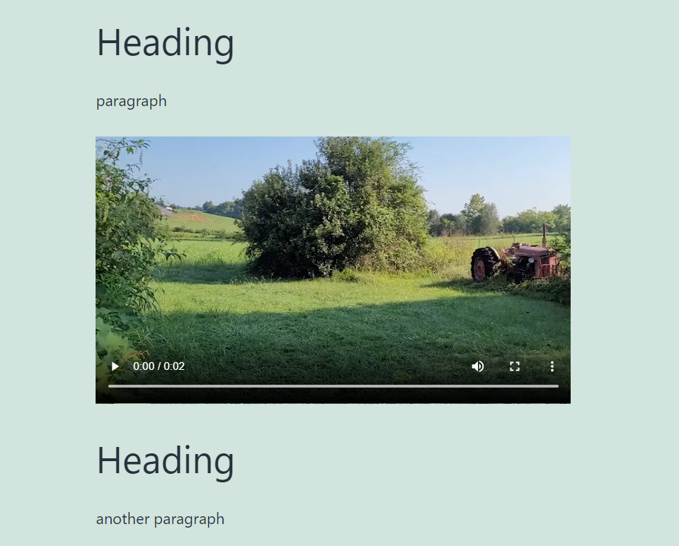 Tool zum Ziehen von Videoblöcken