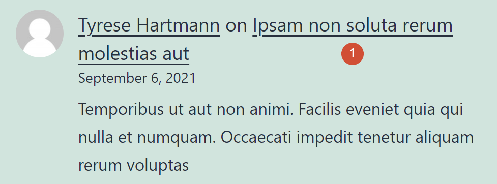 检查评论来自哪个页面