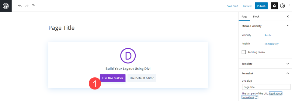 使用 divi builder 編輯以添加聯繫表單