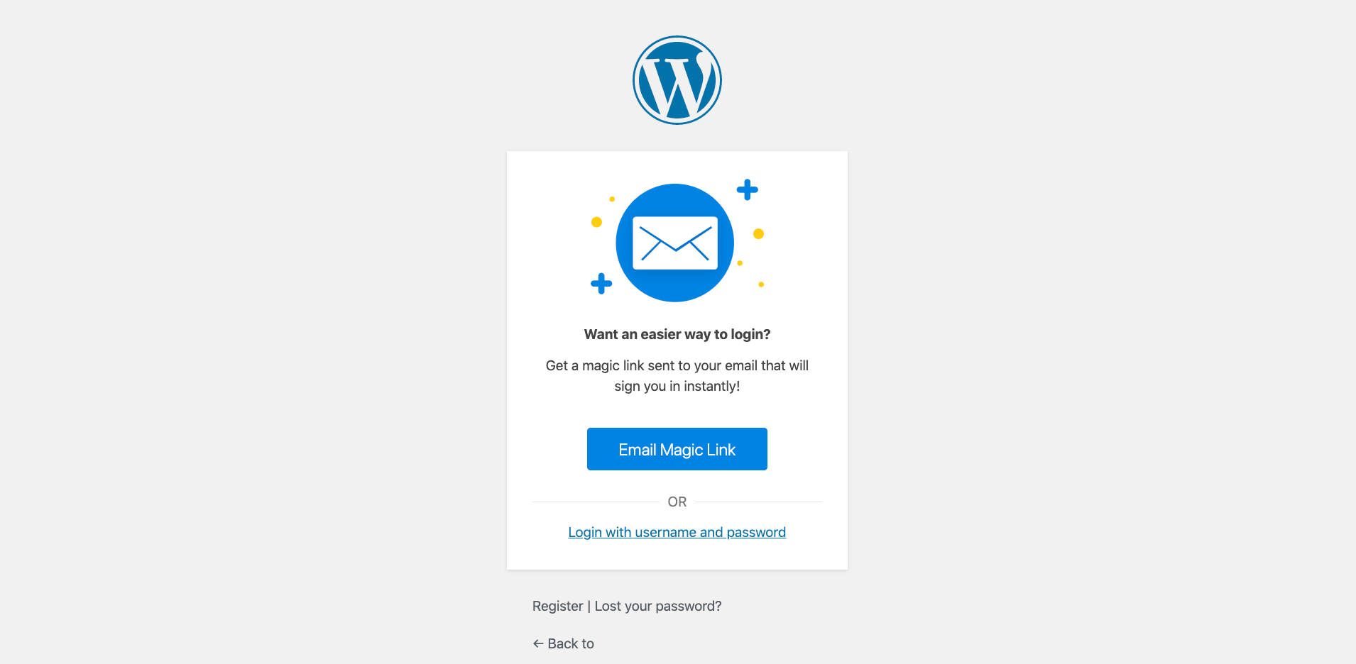 Sihirli Bağlantıyı E-postayla Gönder