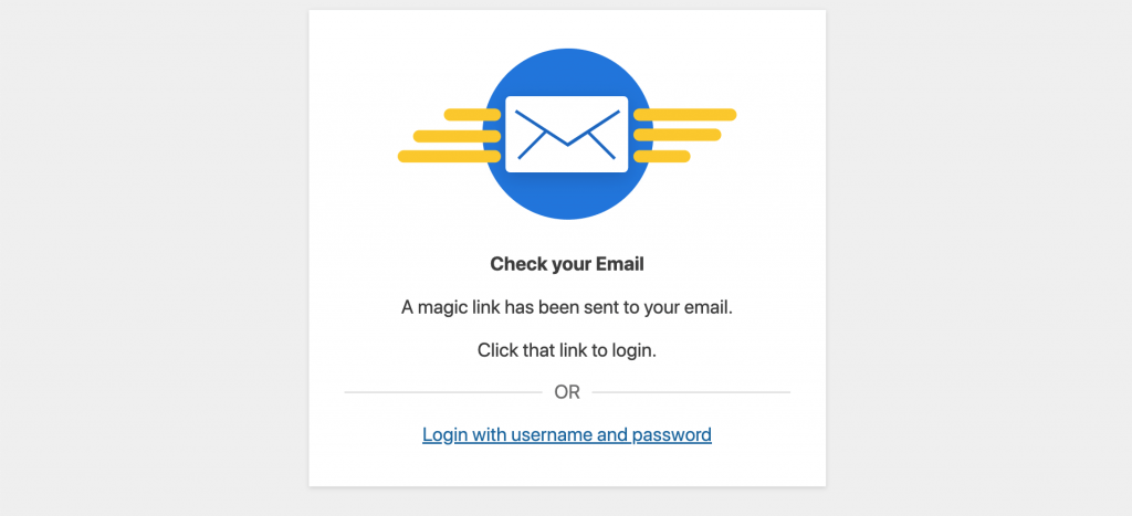 Şifresiz Giriş Kontrol E-postası