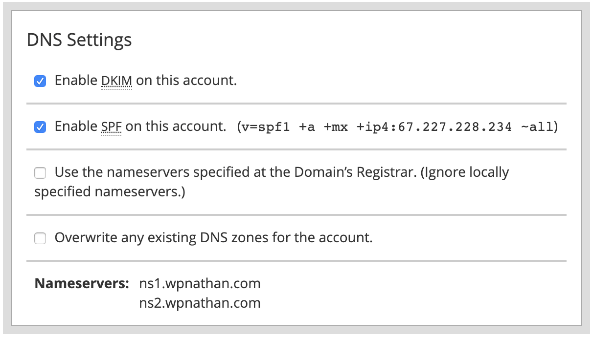 DNS Ayarları