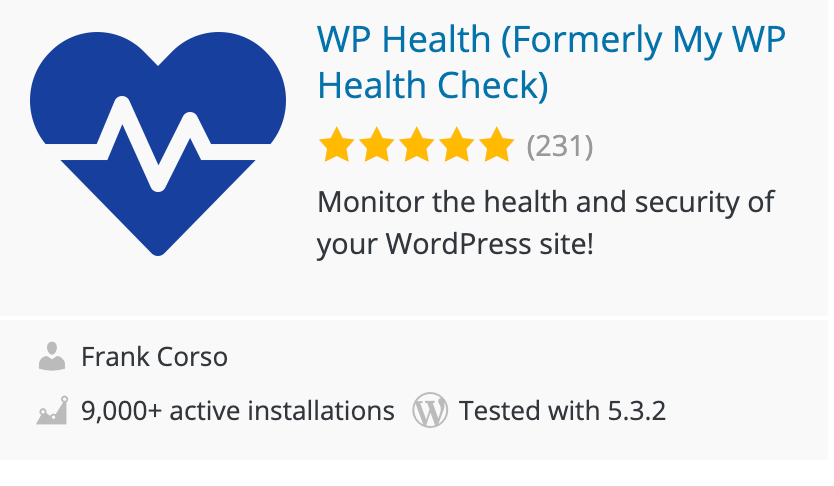 Plug-in de saúde para sites WordPress