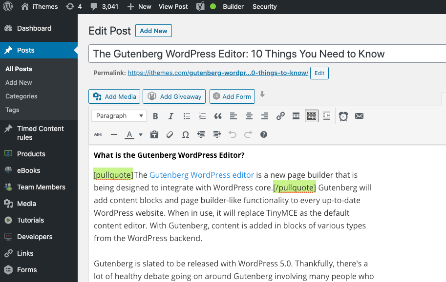 WordPress 简码