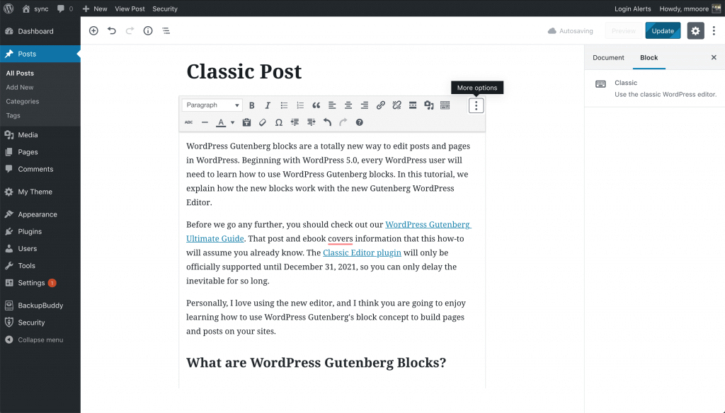 Editor blok WordPress