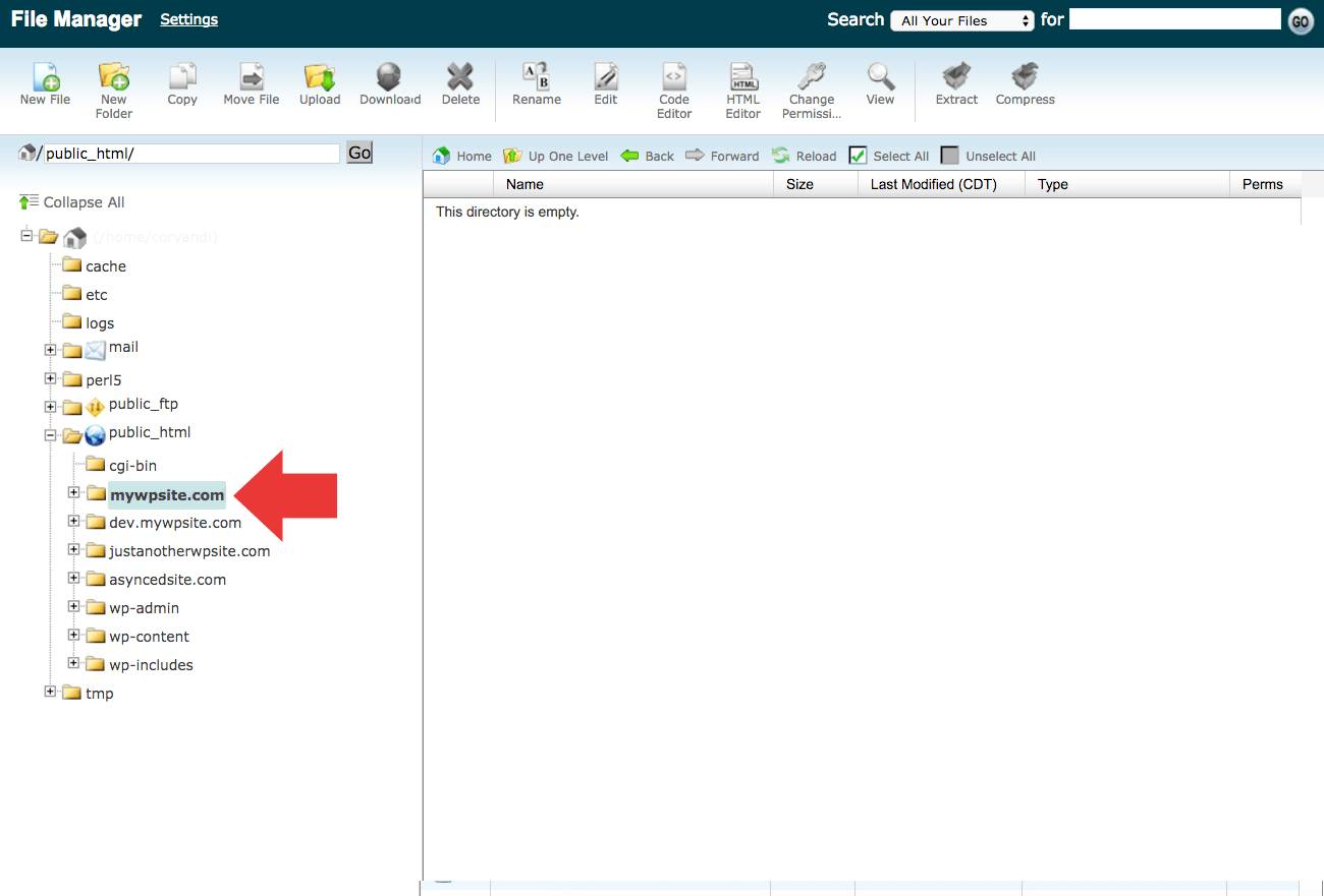 ไดเร็กทอรี wordpress เปล่า