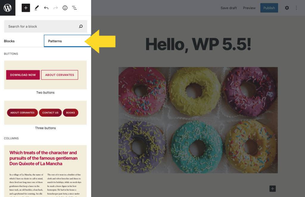 什麼是 wordpress 塊模式