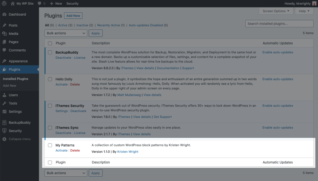 自定義 wordpress 插件