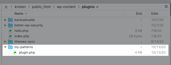 自定義 wordpress 塊模式插件