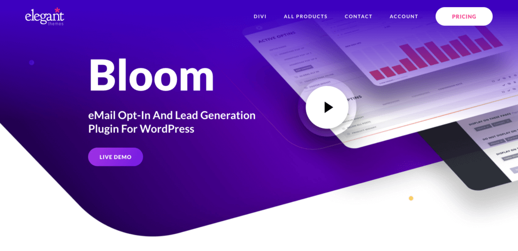 Bloom 이메일 옵트인 플러그인