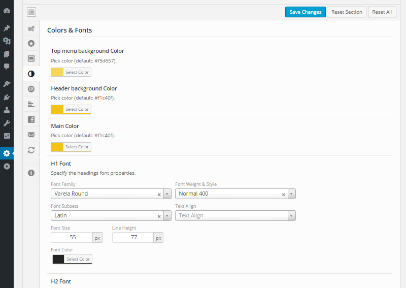 Wagazineレビューのフォントと色