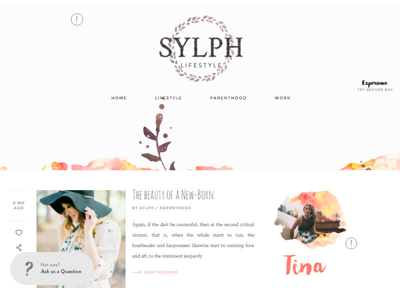 Tema blogului Sylph Lifestyle