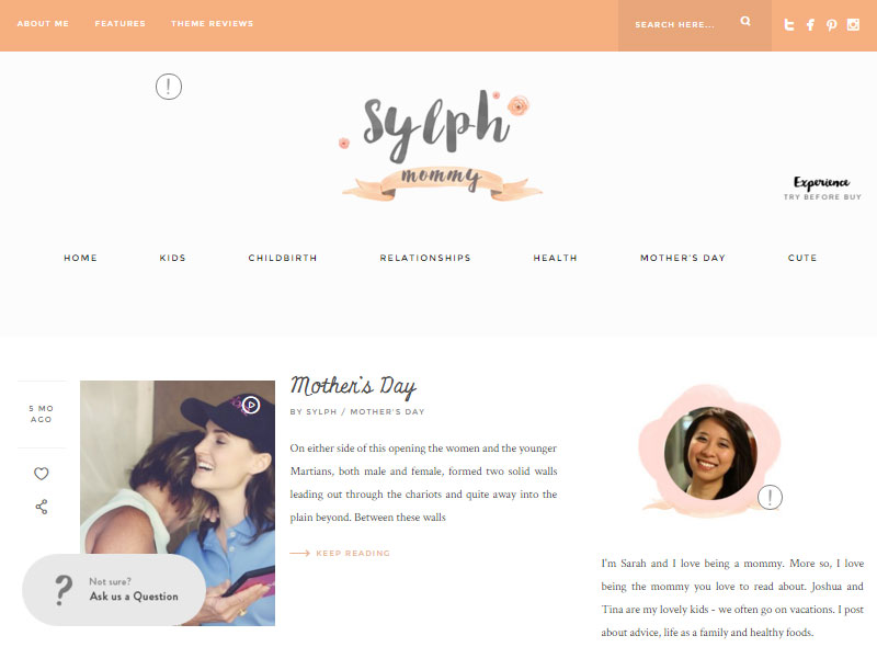 Sylph Mom Blogger