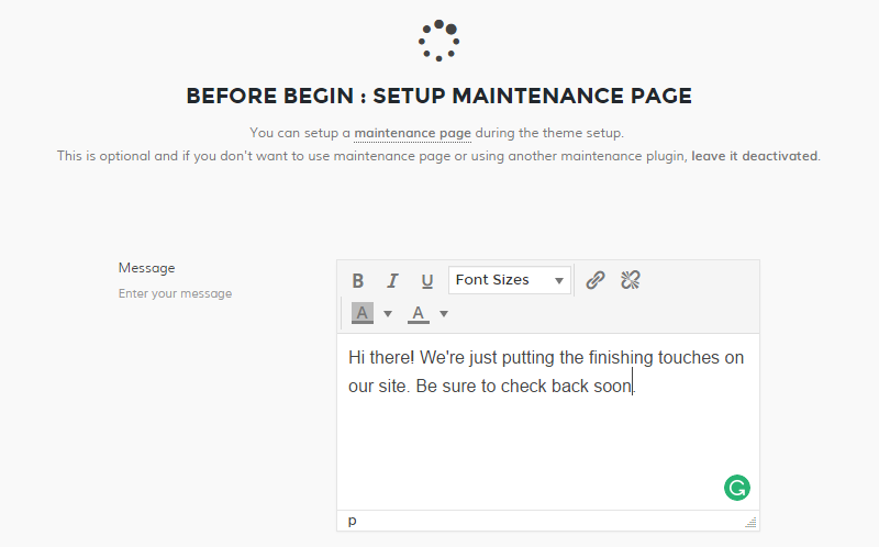 Northeme Madrigal Bakım Modu