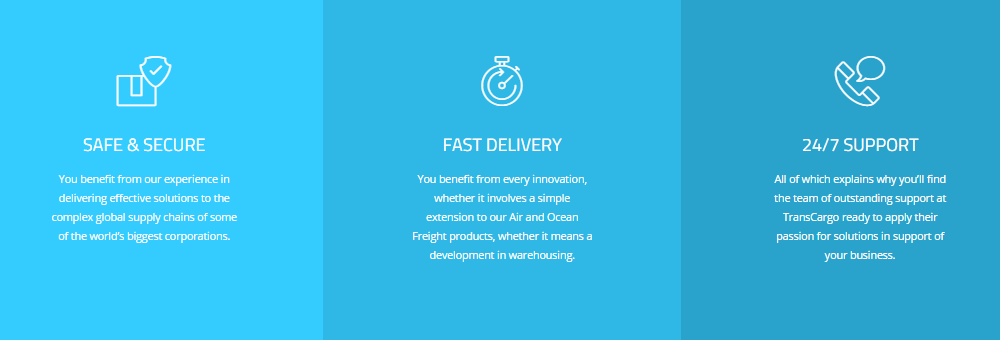 Transcargo İnceleme Simgesi Sütunları