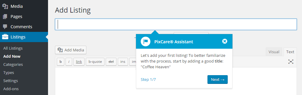 Sfat pentru instrumentul tematic listabil