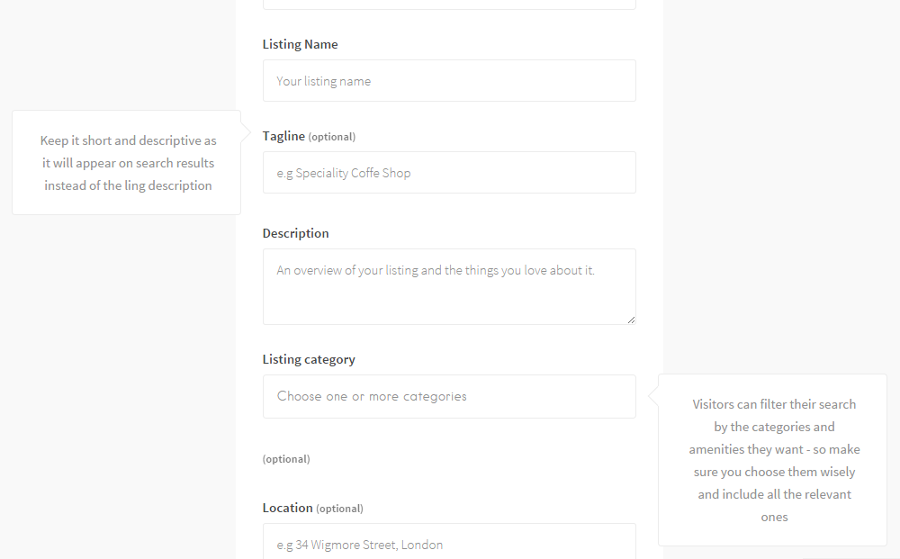 Trimitere front-end tematică listabilă