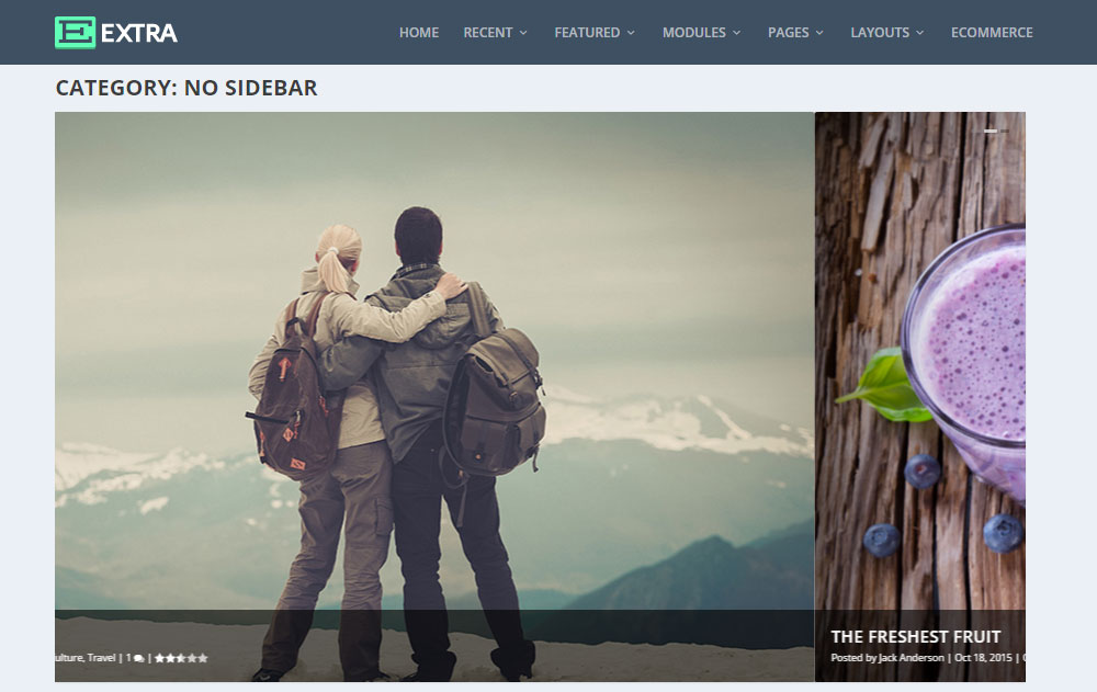 Revizuire suplimentară a temei WordPress Fără bara laterală