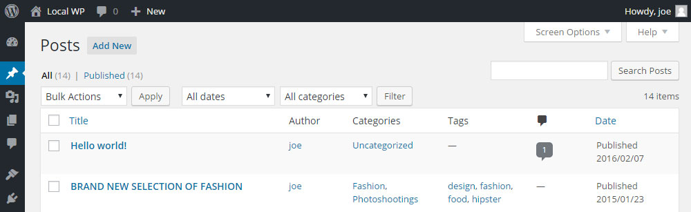Brixton WordPress Tema İncelemesi Düzenle