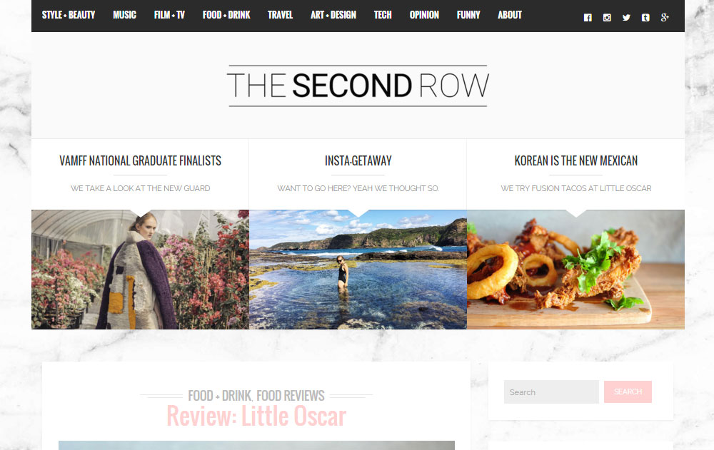 Brixton WordPress Tema İncelemesi SecondRow