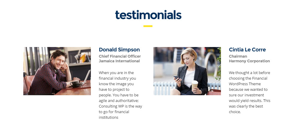 ให้คำปรึกษา WordPress Theme Review - คำรับรอง