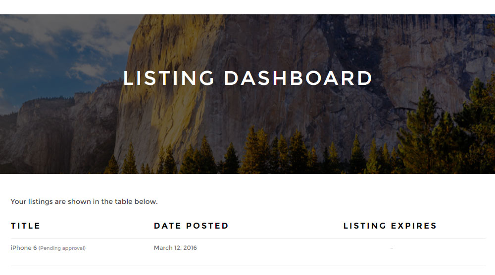 ClassyAds WordPress Theme Review Dashboard