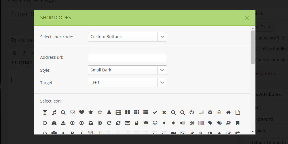 SOHO WordPress Theme Review Shortcodes