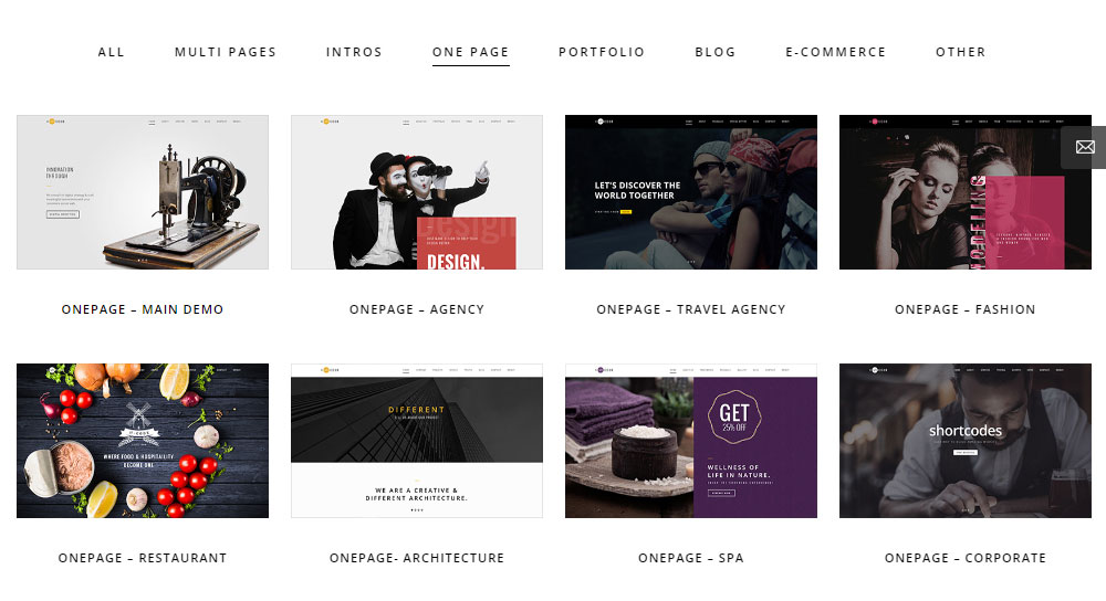 Démos d'une page pour l'examen du thème H-Code