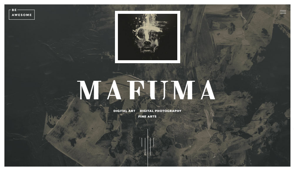 Sampul Portofolio Ulasan Tema BeAwesome